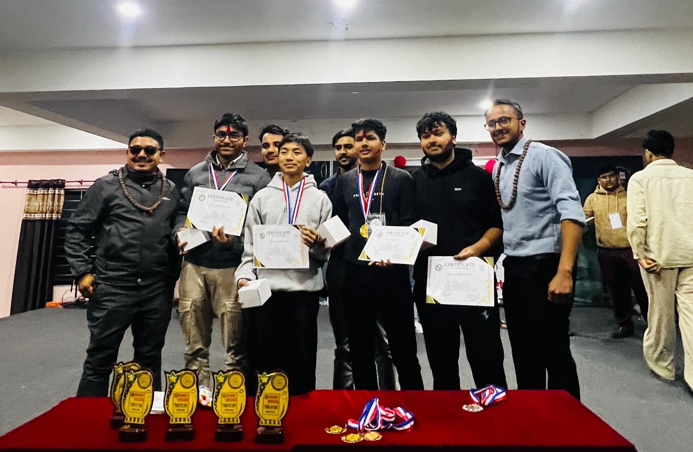 Group photo of Team Godawari